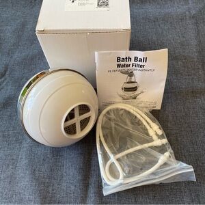 Bath Ball Tub Water Filter